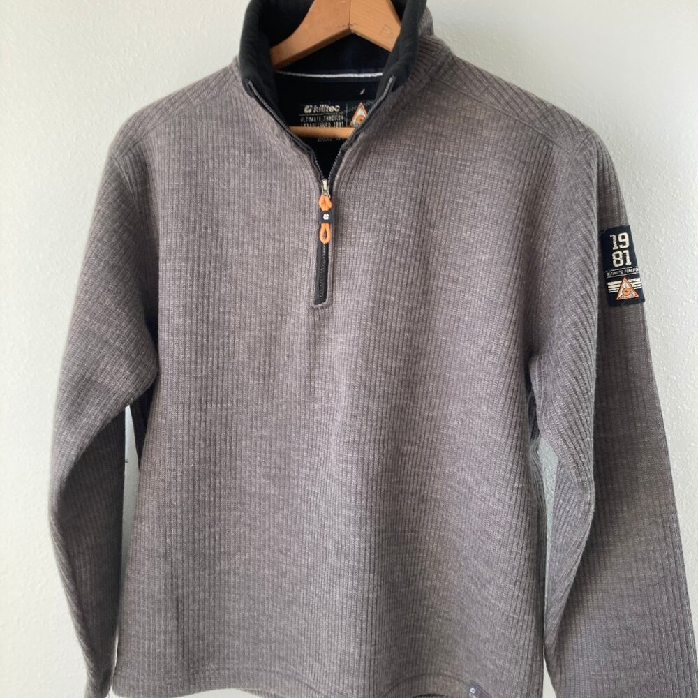 Killtec Men's Ribbed Ski Sweater, small - Picture 2 of 7